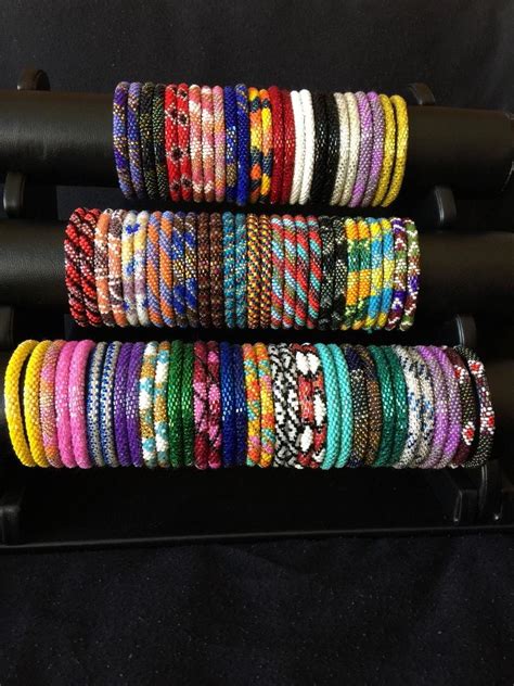 nepal glass beaded bracelets wholesale.